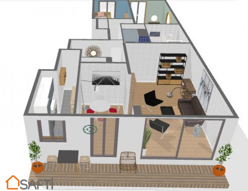 Maison a vendre boulogne-billancourt - 4 pièce(s) - 87 m2 - Surfyn