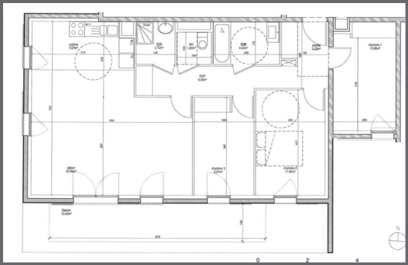 Maison a louer gennevilliers - 4 pièce(s) - 91 m2 - Surfyn