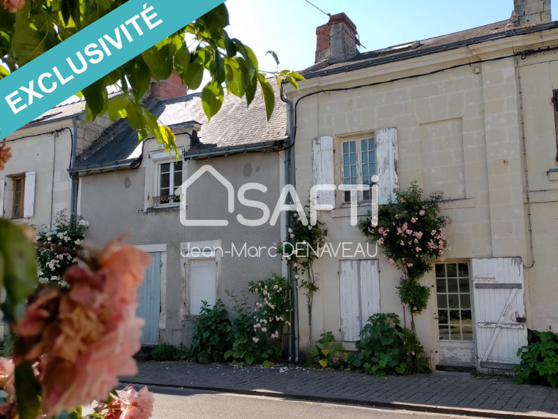 Vente Maison 128m² 4 Pièces à Fontevraud-l'Abbaye (49590) - Safti