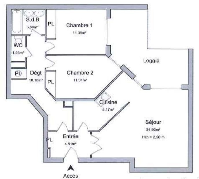 Maison a louer issy-les-moulineaux - 3 pièce(s) - 76 m2 - Surfyn