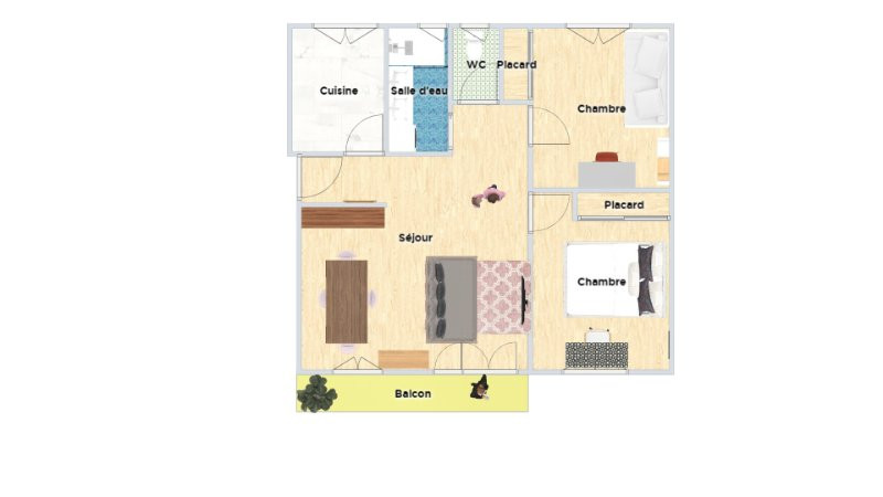 Maison a louer chatillon - 3 pièce(s) - 63 m2 - Surfyn