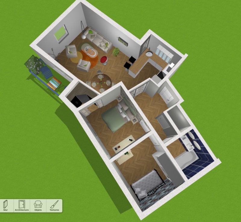Maison a louer le plessis-robinson - 3 pièce(s) - 60 m2 - Surfyn
