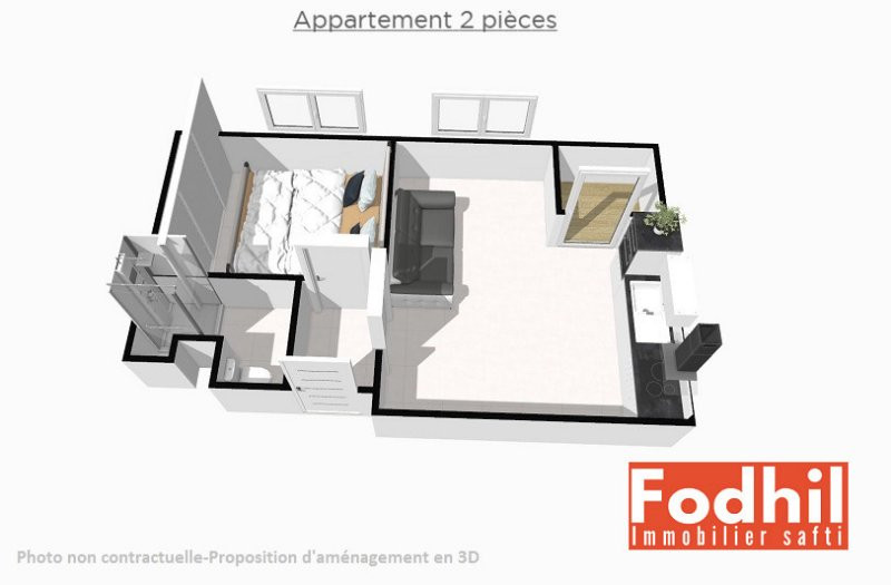 Maison a louer chatenay-malabry - 2 pièce(s) - 39 m2 - Surfyn