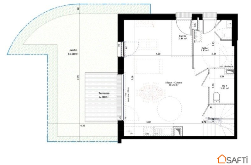 Vente Maison 86m² 4 Pièces à Vannes (56000) - Safti