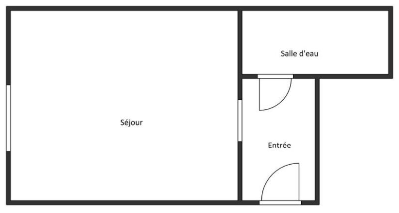 Maison a louer paris-16e-arrondissement - 1 pièce(s) - 13 m2 - Surfyn