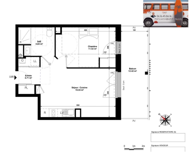 Vente Appartement 39m² 2 Pièces à Pornichet (44380) - Safti