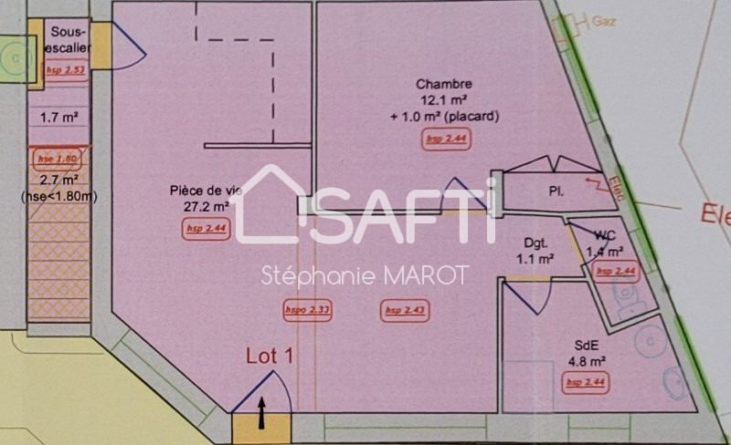 Vente Appartement 52m² 2 Pièces à Saint-Médard-en-Jalles (33160) - Safti