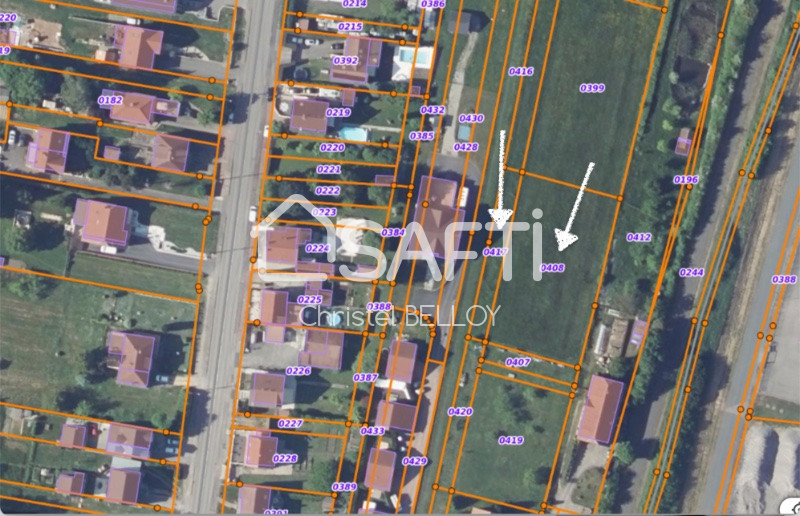 Vente Terrain 2133m² à Hambach (57910) - Safti